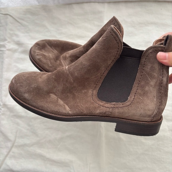 PAUL GREEN CHELSEA BOOT JAX EARTH SOFT SUEDE Sz 4.5/US 7 - Picture 4 of 7